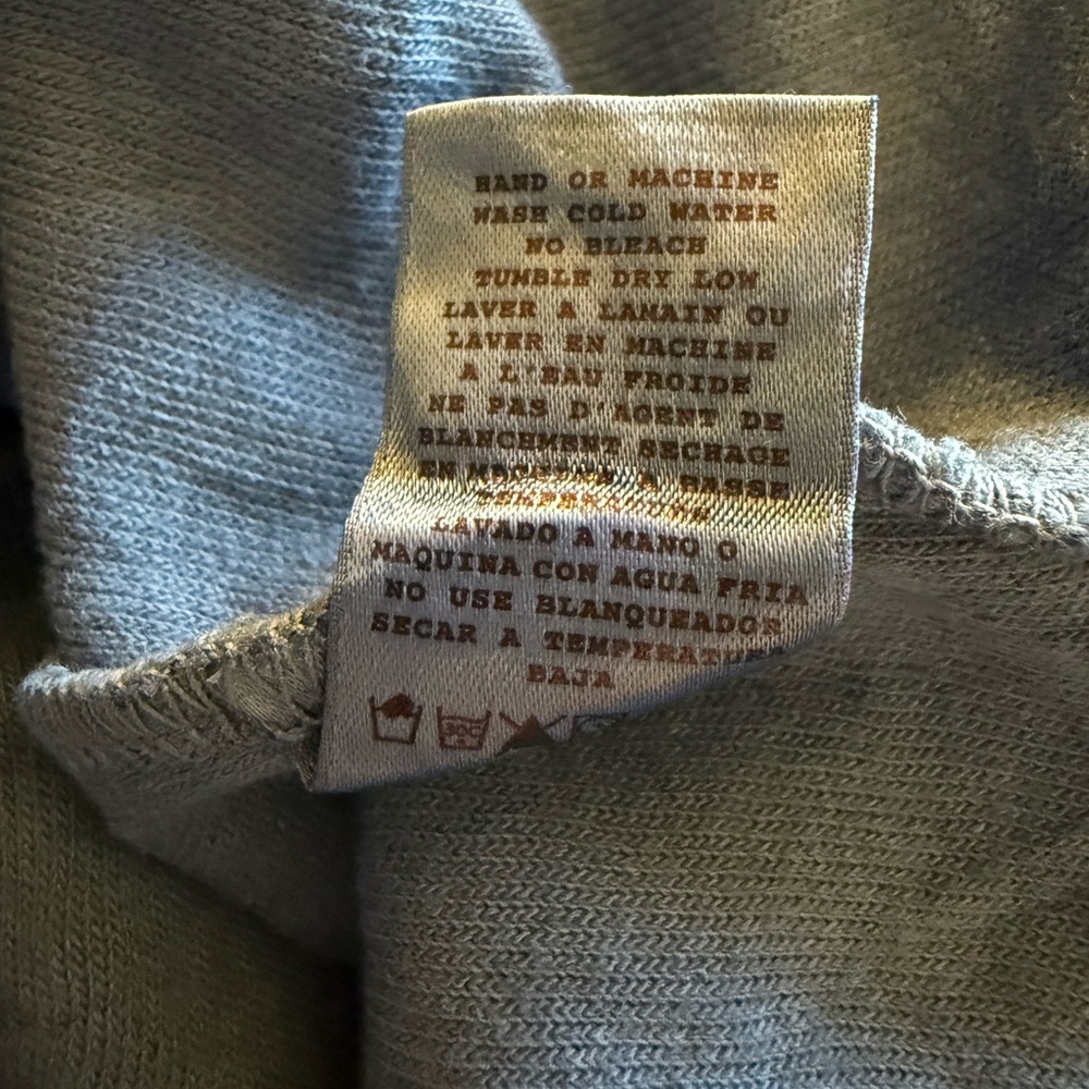 Groceries Apparel Hand-Dyed Indigo Sweatshirt Size S NWT - Picture 6 of 8
